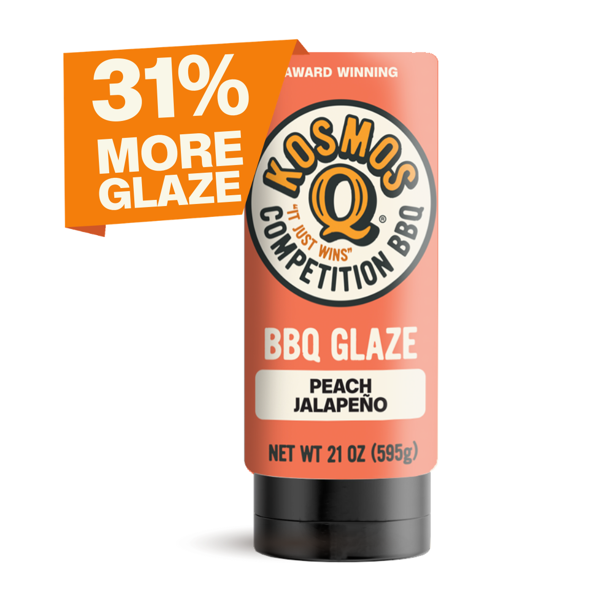 Kosmo's Q Rib Glaze™ Peach Jalapeno BBQ Glaze