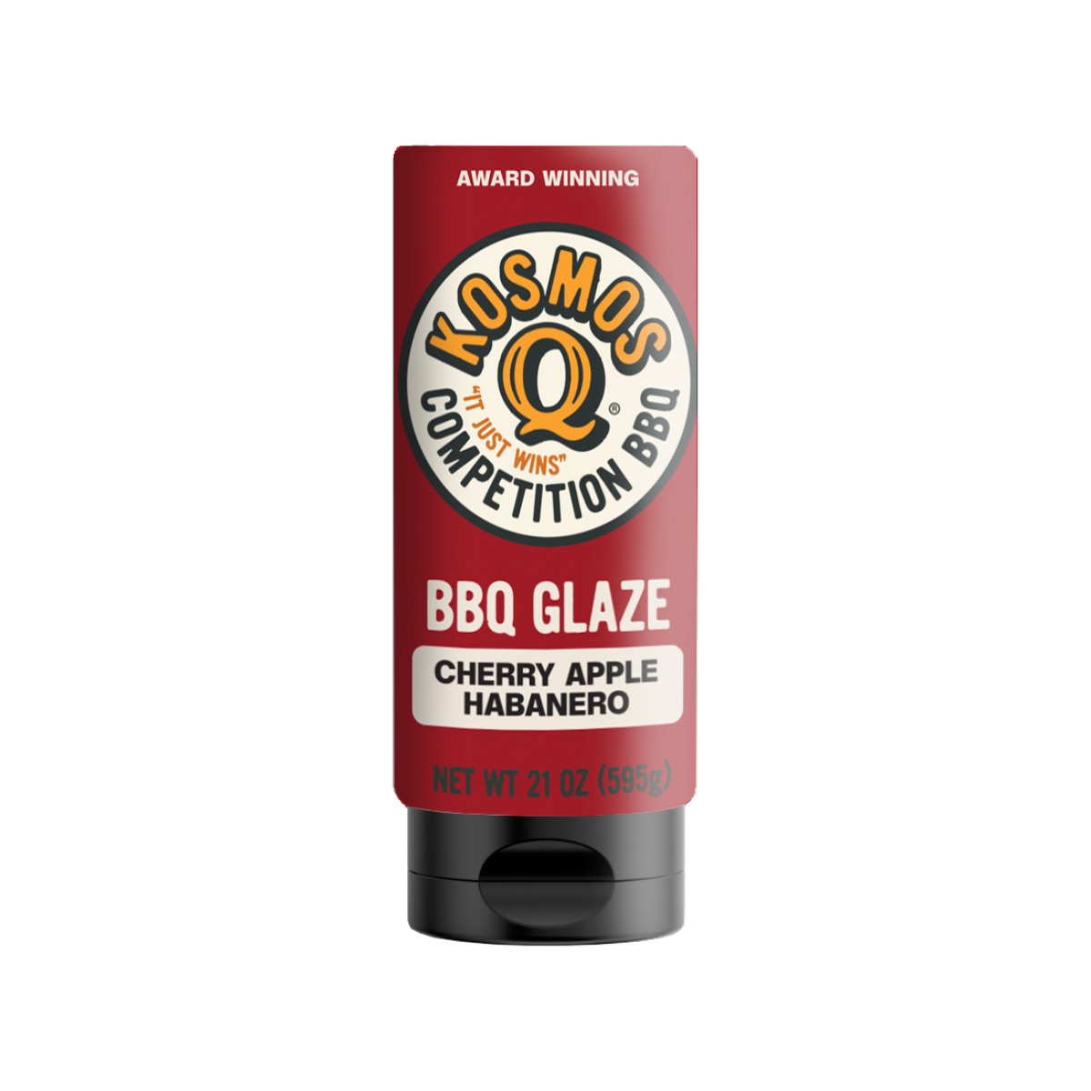 Kosmo's Q Rib Glaze™ Single Bottle Cherry Apple Habanero BBQ Glaze