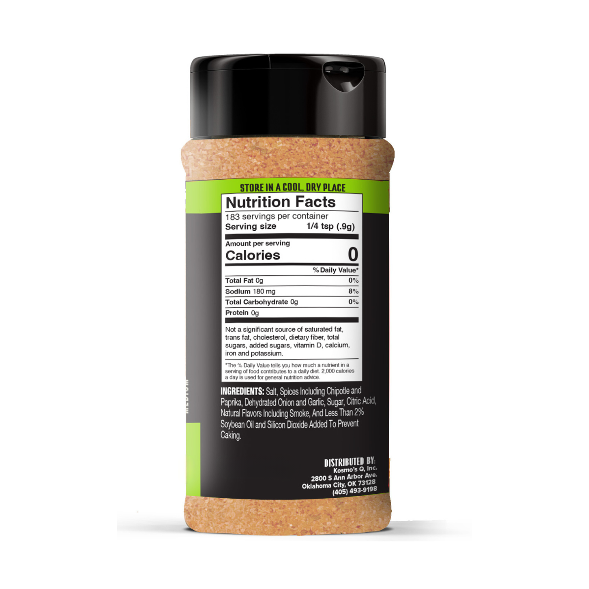 Kosmo's Q Wing Dust® Chili Lime Wing Seasoning