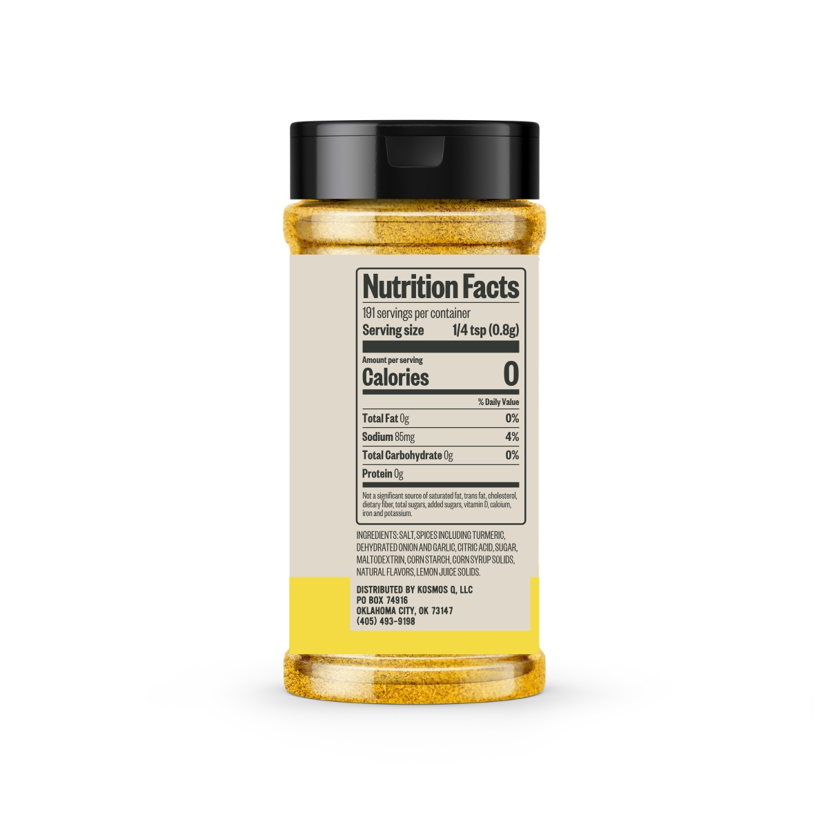 Kosmo's Q Wing Dust® Lemon Pepper Wing Seasoning