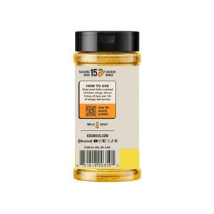 Kosmo's Q Wing Dust® Three Shakers Lemon Pepper Wing Seasoning