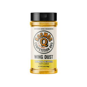 Kosmo's Q Wing Dust® Three Shakers Lemon Pepper Wing Seasoning
