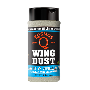 Kosmo's Q Wing Dust® Three Shakers Salt &amp; Vinegar Wing Seasoning