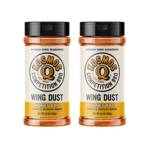 Kosmo's Q Wing Dust® Three Shakers Honey Barbecue Wing Seasoning