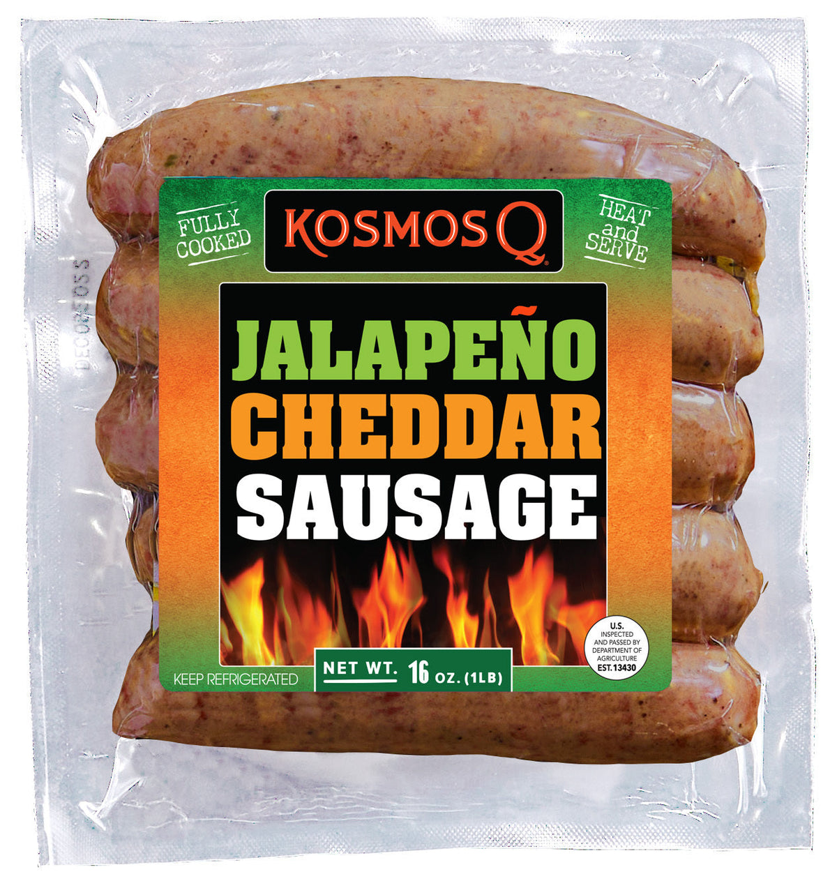 Mountain View Kosmos Q Jalapeno Cheddar Sausage