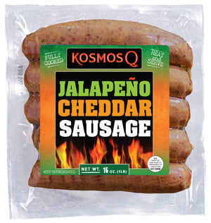 Mountain View STOCK UP &amp; SAVE! Kosmos Q Jalapeno Cheddar Sausage