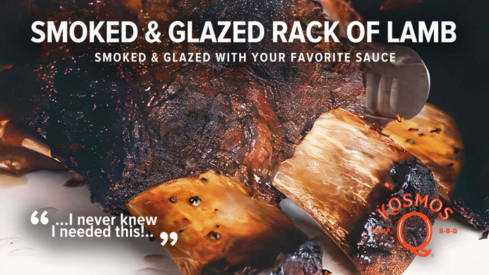 Smoked & Glazed Rack of Lamb