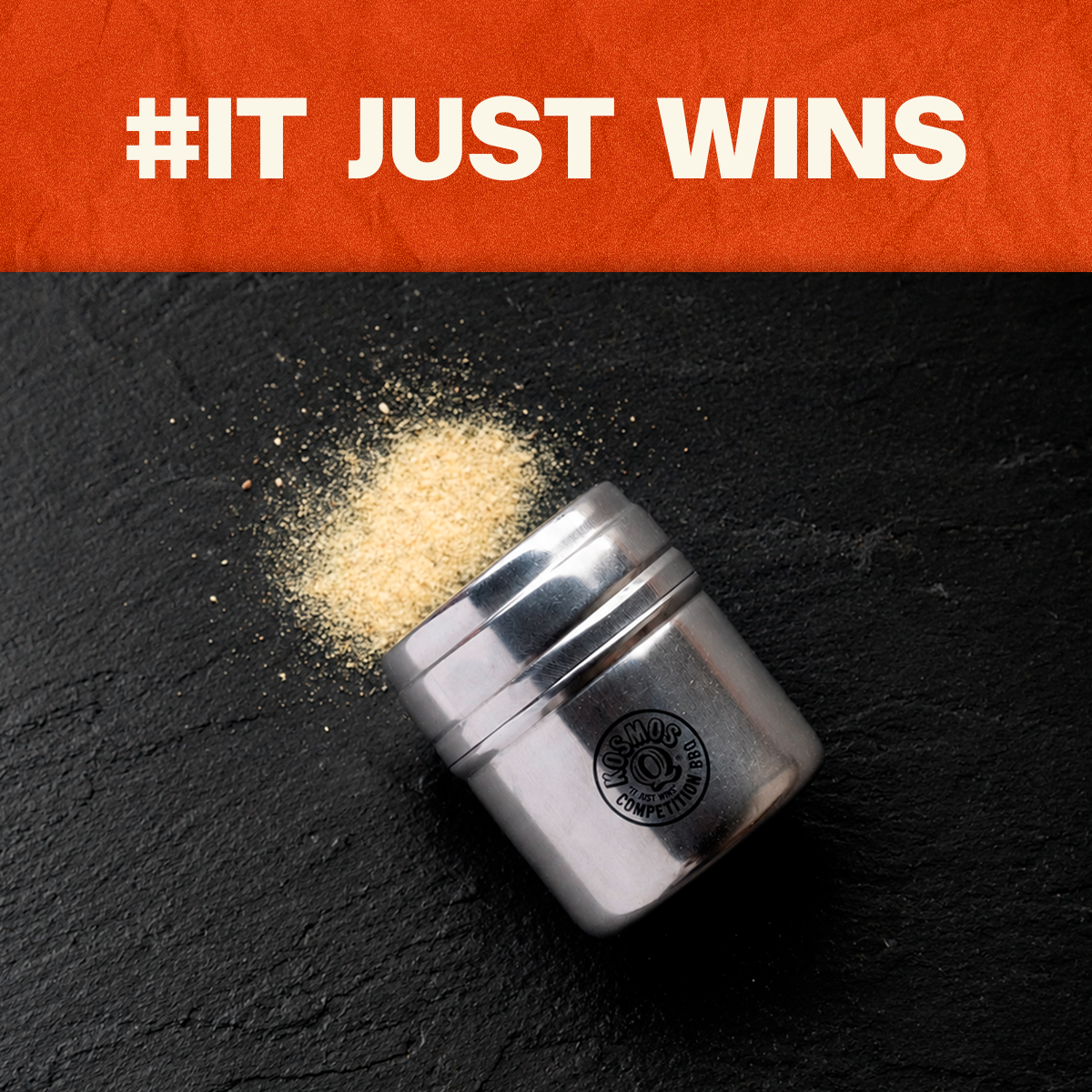 vendor-unknown BBQ Accessories Stainless Steel Wing Dust Shaker