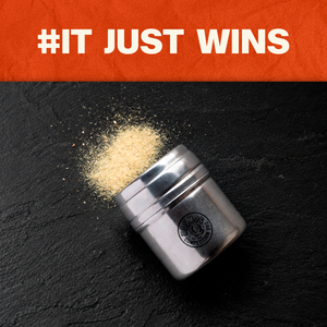 vendor-unknown BBQ Accessories Stainless Steel Wing Dust Shaker