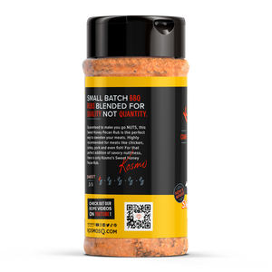Kosmo's Q Barbecue Rubs Shaker Sweet Honey Pecan Rub