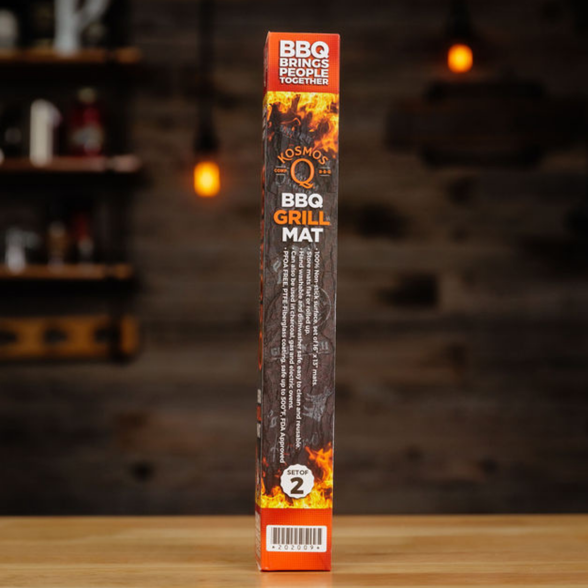 Kosmo's Q BBQ Accessories Solid Grill Mat