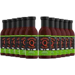 Kosmo's Q BBQ Sauce Single Bottle Sweet Apple Chipotle BBQ Sauce