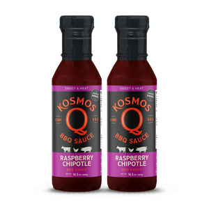 Kosmo's Q BBQ Sauce Single Bottle Raspberry Chipotle BBQ Sauce