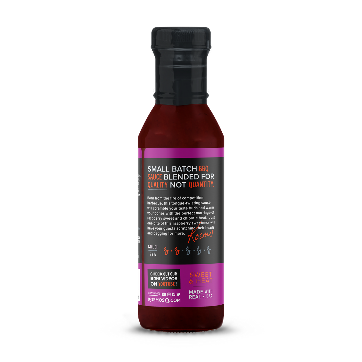 Kosmo's Q BBQ Sauce Raspberry Chipotle BBQ Sauce