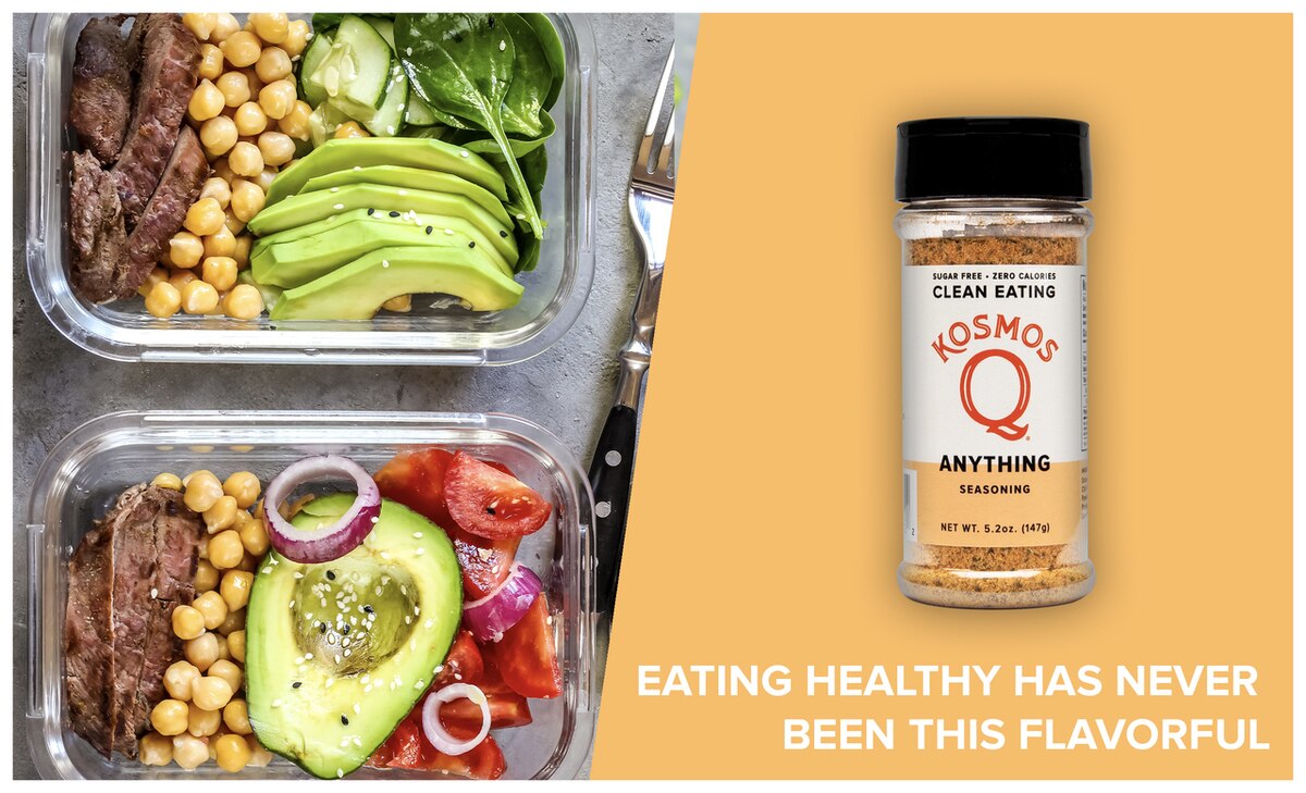 Kosmo's Q Clean Eating Seasonings Anything - Paleo &amp; Keto Clean Eating Seasoning