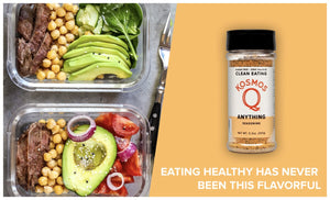 Kosmo's Q Clean Eating Seasonings Anything - Paleo &amp; Keto Clean Eating Seasoning