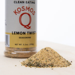 Kosmo's Q Clean Eating Seasonings Lemon Twist - Paleo &amp; Keto Clean Eating Seasoning