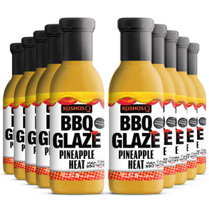 Kosmo's Q Rib Glaze™ 12 Pack Pineapple Heat BBQ Glaze™