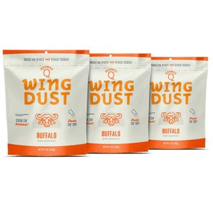 Kosmo's Q Wing Dust™ Three Bags Buffalo Wing Seasoning